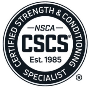NSCA CSCS certified professional